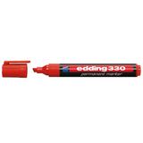 Edding E-330 Kırmızı Permanent Markör Kalemi 10 Lu Ed33002 (10 Lu Paket)