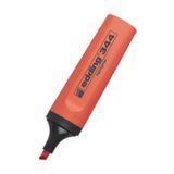 Edding E-344 Kırmızı Nar Çiçeği 2-5 mm Kesik Uçlu Fosforlu Kalem