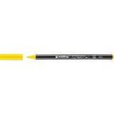 Edding E-4200 Sarı Porselen Kalemi 1-4 mm Esnek Fırça Ucu ile Kalıcı Boyama İçin