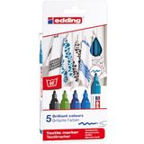 Edding E-4500 5'li Basic 000 T-Shirt Kalemi