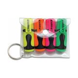 Edding E-7 Mini Fosforlu Kalem 4 Renkli Set Yetişkin Oyunları İçin Pratik 4 Adet