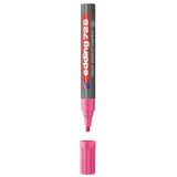 Edding E-725 2-5 mm Fosforlu Pembe Beyaz Tahta Kalemi
