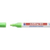 Edding E-90 Cam Açık Yeşil Yazı Tahtası Kalemi