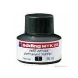 Edding E-MTK25 25 ml Siyah Mürekkep