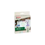 Edding Ecoline Doldurulabilir Çevre Dostu Fosforlu Kalem Pastel 4'lü Set