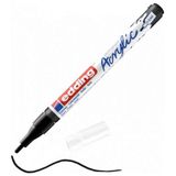 Edding Ed5300901 Markör Siyah İnce Uçlu Akrilik Kalem