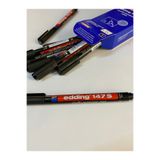 Edding Eddıng Permanent 147s Asetat Cd-cam Kalemi 10lu / Siyah