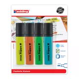 Edding Fosforlu Kalem 4'Lü (6'Li Paket)