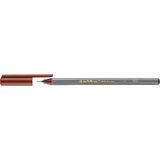 Edding İnce Uçlu Keçeli Kalem 0,3 Mm Kahverengi 55 (10 Lu Paket)
