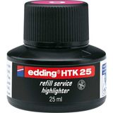Edding Kalem Mürekkebi E-Htk25 Pembe Fosforlu Kalem