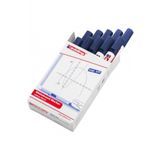 Edding Mavi Beyaz Yazi Tahtasi Kalemi 10Lu Paket