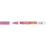 Edding Metalik Pembe Likit Tebeşir Kalemi 12 Mm Kokusuz Su Bazlı Kalem
