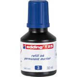 Edding Mürekkep 25 ml Mavi ( E-T25) - Yazı Tahtası Mürekkebi - Gramaj