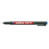 Edding Permanent F Seri 0.6 mm Mavi 141F Asetat Kalemi