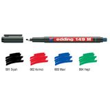 Edding Permanent M Seri 1.0 mm Siyah 149 M Asetat Kalemi