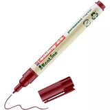 Edding Permanent Markör Kalem 25 Ecoline Kırmızı (10 Lu Paket)