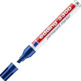 Edding Permanent Markör Kalem Kesik Uçlu 1-5 Mm Mavi ED330003 (10 Lu Paket)