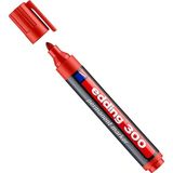 Edding Permanent Markör Kırmızı ED-300 1 Adet Yuvarlak Uç Dayanıklı Kalem Almanya Menşeli - 1 Adet
