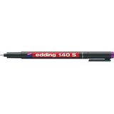 Edding Permanent S Seri Yuvarlak Uç 0.3 mm Mor 140S Asetat Kalem