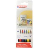 Edding Porselen Kalemi K6000 Karışık Ana Renkler 6'lı