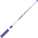 edding t-shirt kalemi 4600 tekstil kalemi - kumaş boyama kalemi 1.0mm fosforlu mor (10 lu paket) - Yok