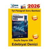 Edebiyat Denizi 2025-2026 Tyt Paragraf Koçu-Türkçe-Dilbilgisi Soru Bankası Seti+Tablet Kalemi