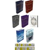 Edebiyat Roman / 8 Kitap Set (Ciltli) (Matematik Öğreten Cetvel) - Sena Nur Işık