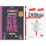 Edebiyat Sokağı Yayınları AYT Edebiyat Deneme ve Ankara Kitap Merkezi Yayınları Dil Bilgisi Soru Bankası Seti 2 Kitap