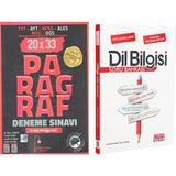 Edebiyat Sokağı Yayınları Tyt Ayt Kpss Paragraf 20 x 33 Deneme ve Dil Bilgisi Soru Bankası Seti 2 Kitap