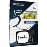 Edebiyat Tv ÖABT Türkçe Öğretmenliği 5 Deneme Çözümlü Hidayet Aydın