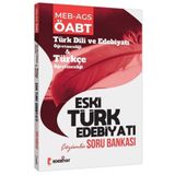 Edebiyat TV Yayınları Edebiyat Tv Öabt Meb-ags Türk Dili Edebiyatı Ve Türkçe Eski Türk Edebiyatı Soru Bankası Çözümlü Edeb