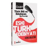 Edebiyat TV Yayınları Edebiyat Tv Öabt Türk Dili Edebiyatı Eski Türk Edebiyatı Konu Anlatımı - Taner Gök Edebiyat Tv Yayın