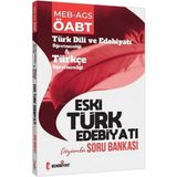 Edebiyat Tv Yayınları Öabt Türk Dili ve Edebiyatı Eski Türk Edebiyatı Soru Bankası Çözümlü