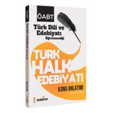 Edebiyat TV Yayınları - ÖABT Türk Dili ve Edebiyatı Türk Halk Edebiyatı Konu Anlatımı