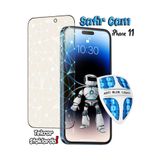 EDELFU İphone 11 Ve Xr Uyumlu Sertleştirilmiş Cam Full Ekran Koruyucu Gerçek Kalın Cam