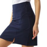 EDELLE Gabardin Lacivert Mini Etek