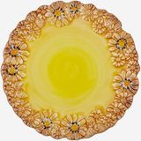Edelweiss Italy Camomilla Sarı Seramik Kahvaltı Tabağı 22 cm - Sofra Grubu