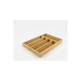 Edenza 35x24,5 cm Bambu Çatal Kaşıklık – Bölmeli Çekmece İçi Düzenleyici
