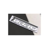 EDEXPORT Turbo Krom Piano Black Bagaj Yazısı 3M 3D ABS Chevrolet Captiva