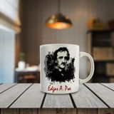 Edgar A. Poe Baskılı Kupa Bardak