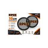 Edge 16cm Hoparlör Kapağı - Logolu Kaliteli Plastik Midrange Hoparlör Kapak 16 cm - 2 Adet