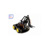 EDİNG EĞİTİM PLATFORMU Arduino Robot Kollu 4WD Akıllı Araç Kiti Demonte – Programlanabilir Mobil Robot Araba ve STEM Eğitim Seti