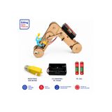 EDİNG EĞİTİM PLATFORMU Eding Paytak Robot Hareketli Hareket ve Enerji Dönüşümü Fen Deneyi Robot Kiti | Redüktörlü DC Motorlu STEM Fen Bilimleri Deney Seti