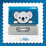 Edip Baskı Kıyafet ve Çocuk Kaşesi Mavi Koala