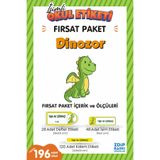 EDİP BASKI MERKEZİ İsimli okul etiketi DİNOZOR Defter, kitap ve kalem etiketi FIRSAT Paket