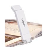 EDISHINE USB Şarj Edilebilir Kitap Işığı, Göz Bakımı için 3 SKK ve Kademesiz Kısılabilir Okuma Işığı, Yatakta Okumak için Kitap Işığında Hafif Klips, Kitap Severler, Çocuklar için Mükemmel (Beyaz)