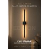 Edison 75 Cm LED Duvar Apliği Dekoratif Modern İç Mekan Salon Yatak Odası Koridor Aydınlatma