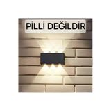 Edison Dekoratif Modern Aplik Çift Yönlü Düz Kasa Şık Yeni Nesil Aplik (DİKKAT! PİLLİ DEĞİLDİR !)