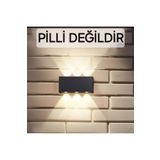 Edison Dekoratif Modern Aplik Çift Yönlü Düz Kasa Şık Yeni Nesil Aplik (DİKKAT! PİLLİ DEĞİLDİR !)