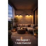 Edison Dekoratif Sensörlü Yarım Ay LED Aplik / Duvar Aydınlatması / Modern Tasarım